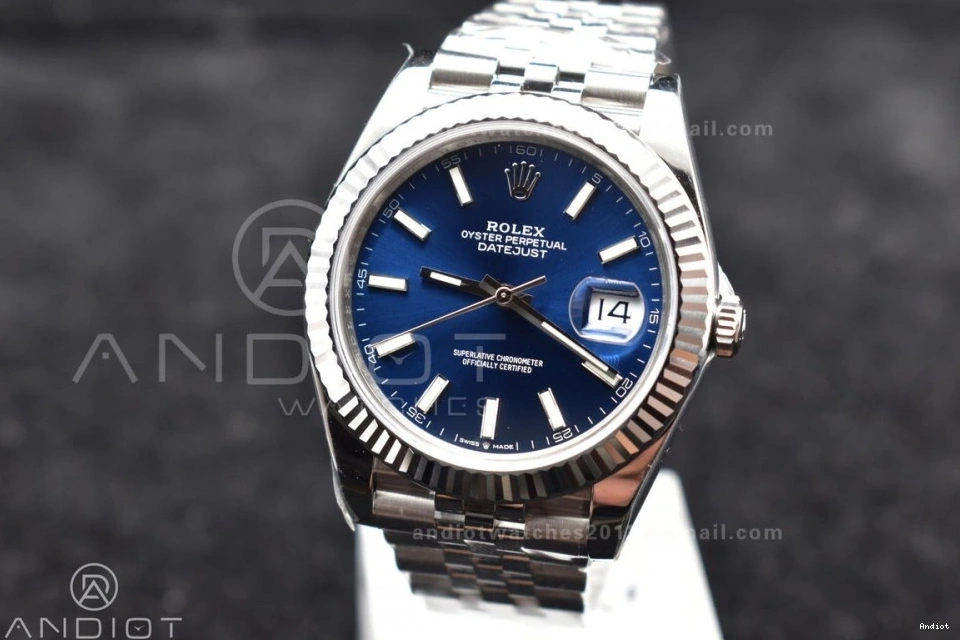 Bracelet Best VS3235 on 1:1 Blue SS VSF Jubilee 41 Edition 126334 DateJust Dial 904L 0201
